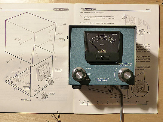 HM-2102 assembly manual