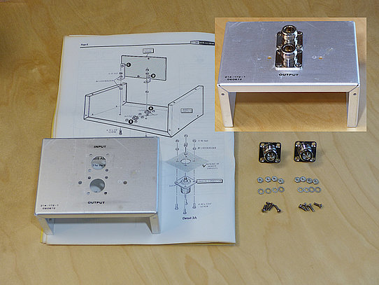 Replacement of SO-239 with N-connectors