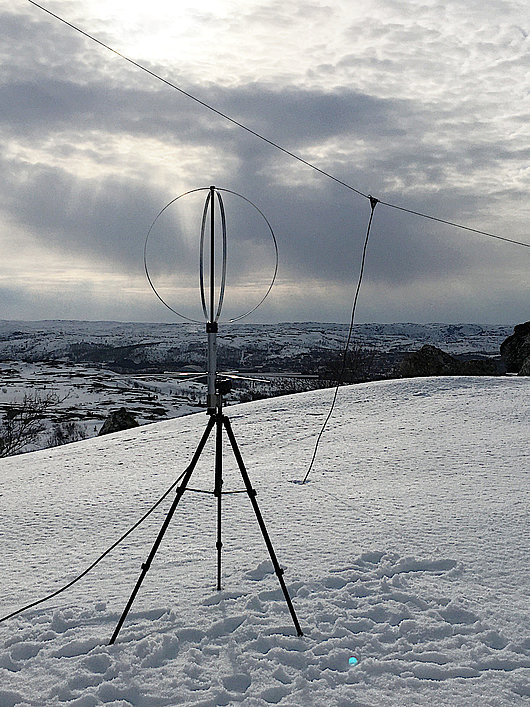 Eggbeater antenna